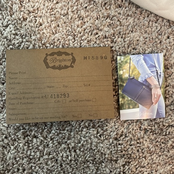 Brighton Straw Messenger Carter embroidered crossbody - Picture 9 of 10